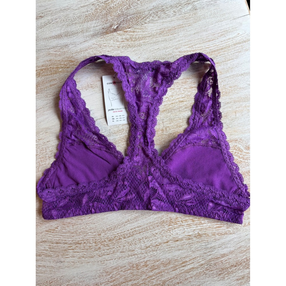 NWT size Petite Medium Cosabella‎ Bralette  Never Say Never Petite Racie Lace - Picture 2 of 5